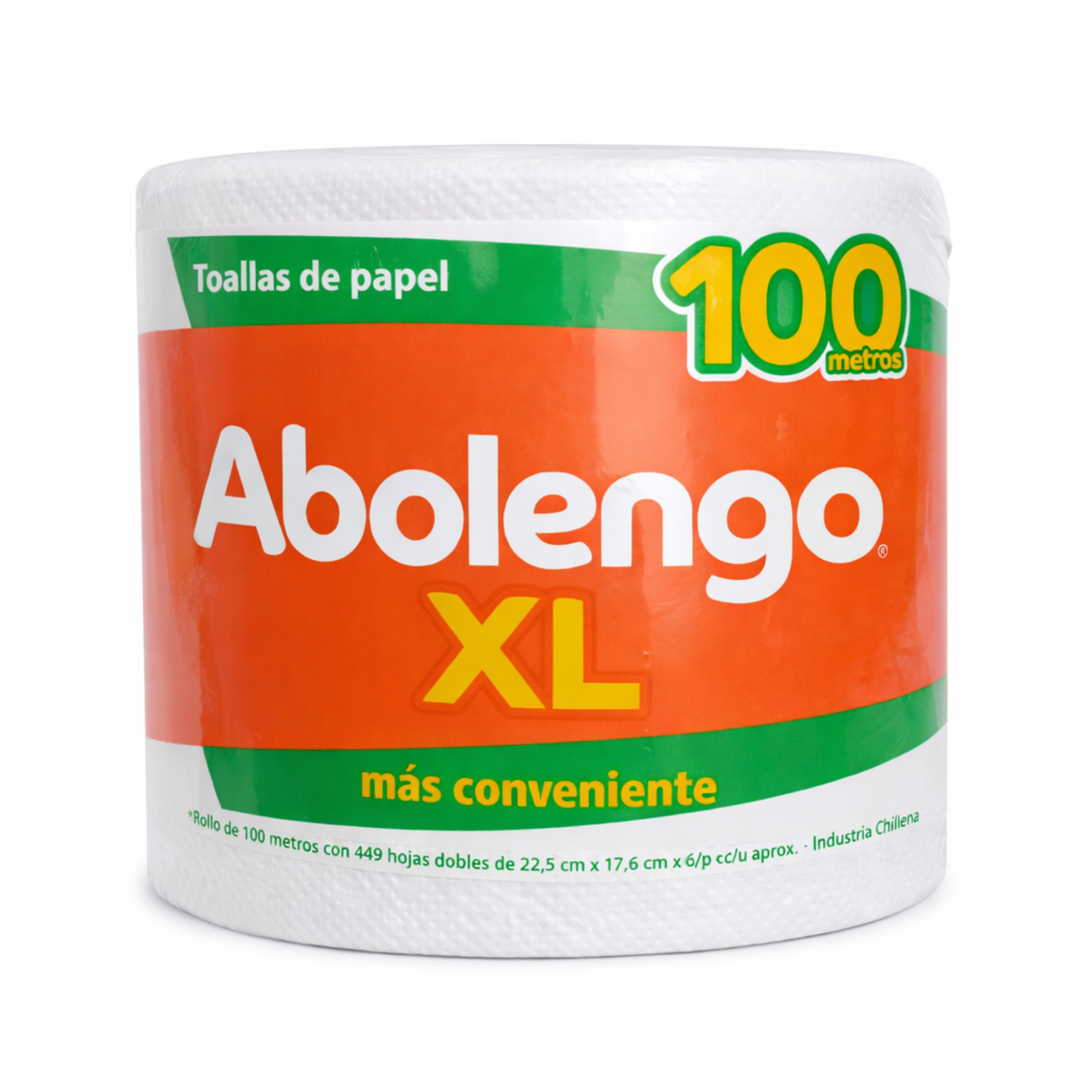 Toalla de Papel Prepicada Abolengo 100 Metros – Doble Hoja